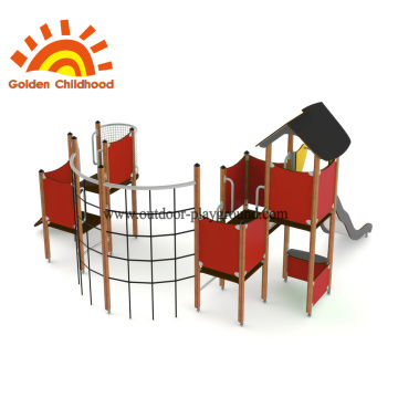 School multifunction outdoor playground equipment