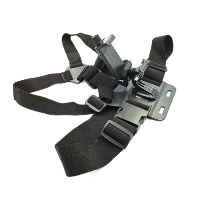 Adjustable Straps Mobile Phone Chest Mount Harness Holder