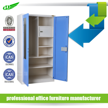 Knock down structure steel locker style wardrobe