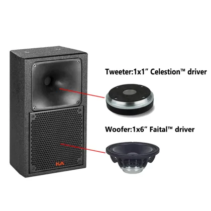 Professional Waterproof Karaoke Speaker - HLA Sound Box PA System