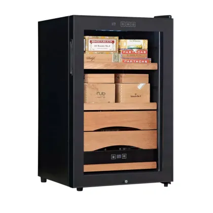 Cigar Cooler: Freestanding Semiconductor Cigar Humidor Refrigerator