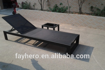 GW3431Set outdoor pool furniture AL frame plastic fabric lounge set