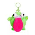 Plush funny eye dragon doll creative car keychain