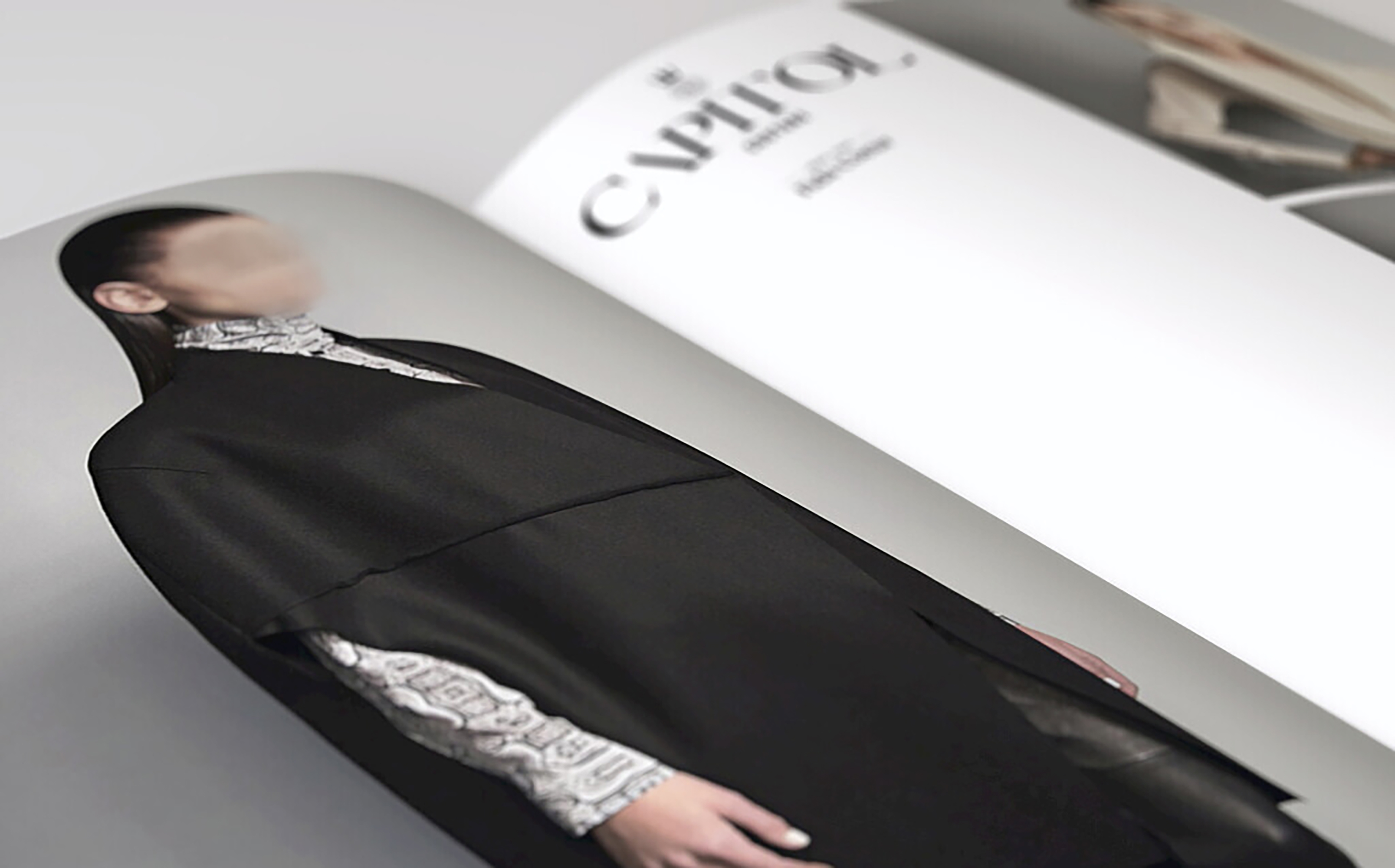 Magazine saddle stitch binding