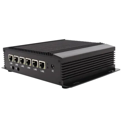 Firewall Micro Appliance OPNsense Untangle VPN Router PC Intel Celeron 5205U 6 x Intel 2.5GbE I225-V LAN AES-NI HDMI