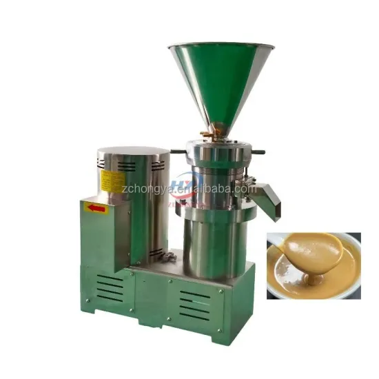 Small Scale Electric Paste Maker Machine for Peanut Butter Production