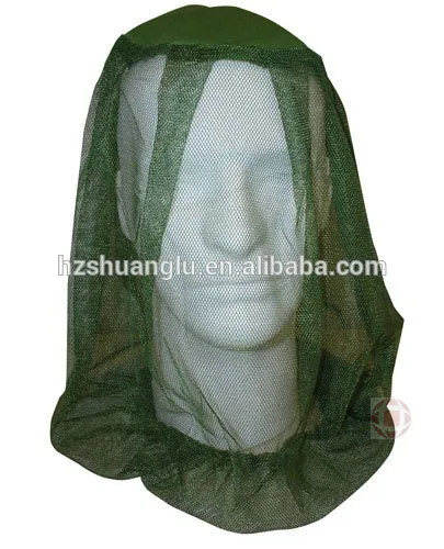 Mosquito head net cap good quality anti insects hat made in china