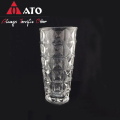 ATO Luxury Flower Round Crystal Machine Made Vase