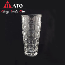 ATO Luxury Flower Round Crystal machine made vase