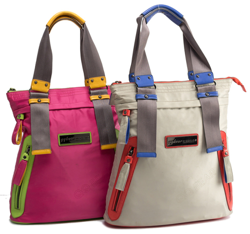 Most Popular Ladies Casual Nylon Combined Color Sport Bag / Travel Bag (P1225C)