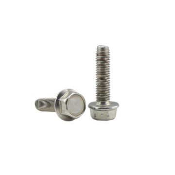 Metric stainless steel Hex flange bolts