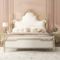 French luxury solid wood bed