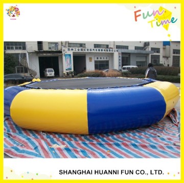 2015 wholesale water trampoline clearance with safety net