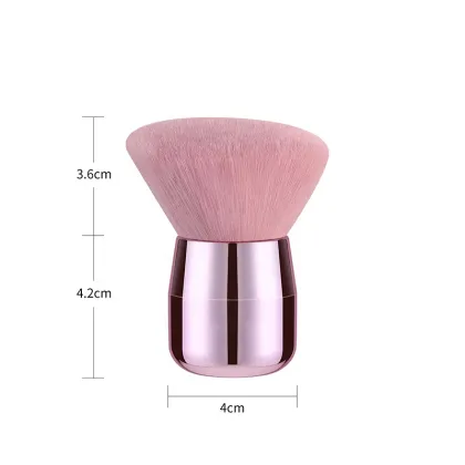 Honey Blush Brush: Mushroom Head Makeup Single Powder Brush for Beauty Dressing