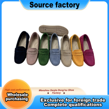 Süet Klasik Loafer Bean Ayakkabı