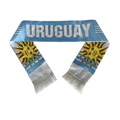 Polyester Uruguay national flag football fans cheering scarf