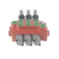 3 Spools Return Return Hydraulic Manual Control Valve