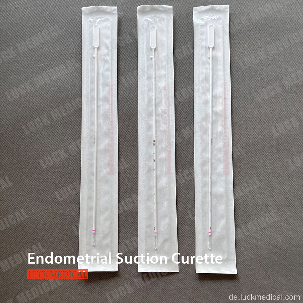 Einwegbiopsie -Kanüle -Endometrium -Saugkurse