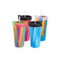 Anpassad grossist Silikon vinglas Drink Cup