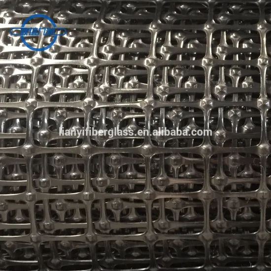 biaxial extruded plastic geogrid 20kn SS20 SS30 SS40
