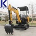 Мощный Kingkong 25 мини -экскаватор для узких мест