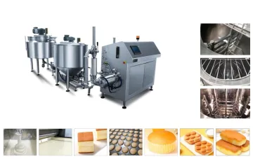 Rk Baketech China Industrial Sponge Cake Aeration System Swiss Roll Aeration System