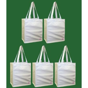 100% Cotton canvas multipurpose tote bag