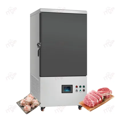 Industrial Liquid Nitrogen Freezer -196℃ Cryogenic Freezer for Quick Frozen Food Storage