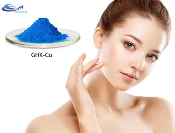 Anti-Wrinkle Ghk-Cu Raw Powder CAS 49557-75-7 Copper Peptide