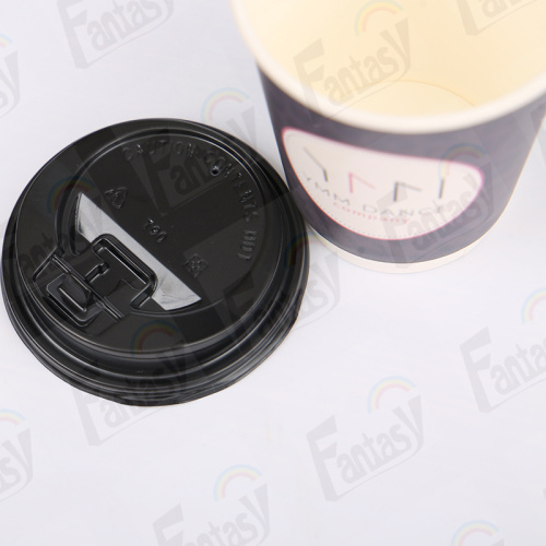 Custom Double Wall Paper Cups Take Away Double Wall Coffee Paper Cup 12Oz Factory