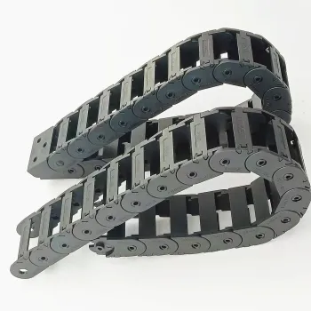 High quality open nylon cable drag chain used for CNC machine tools