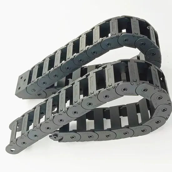High quality open nylon cable drag chain used for CNC machine tools