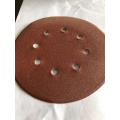 Paper base Aluminum oxide 5inch Velcro disc