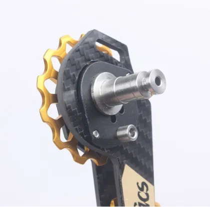 Bicycle carbon fiber ceramic rear derailleur 13-18T pulley Guide Wheel for Shimano 7000/8000 bicycle parts-