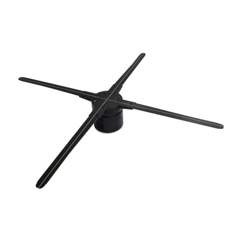 3D Holographic Advertising LED Fan Display 70cm diameter