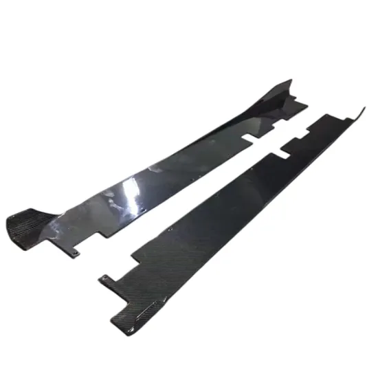 DMC Style Carbon Fiber Side Skirt Kit for Lamborghini Huracan LP610/LP580 with Front Lip and Rear Diffuser