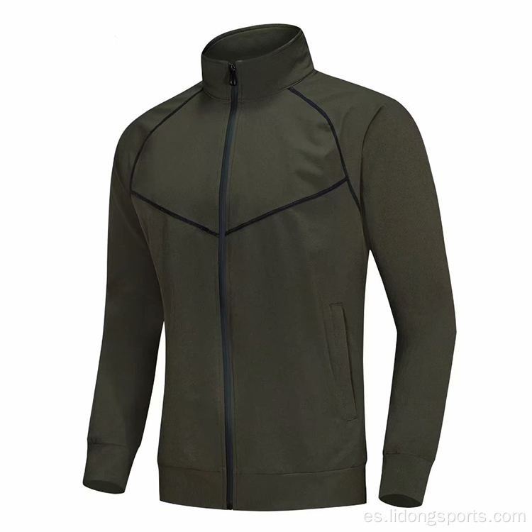 Atletics de entrenamiento de moda chaqueta deportiva hombre