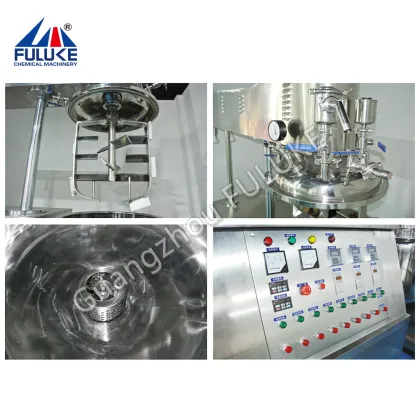 1000L Fixed Vacuum Emulsifier Machine: Turbo Emulsifier & Homogenizer