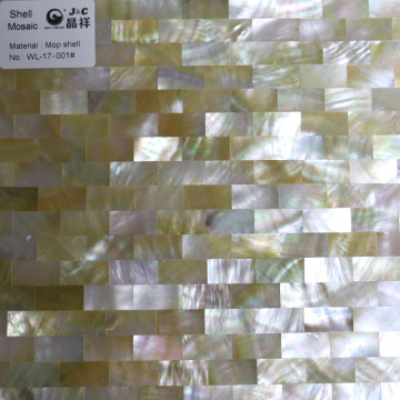 square shape white mother of pearl shell mosaic,white pearl lip shell mosaic