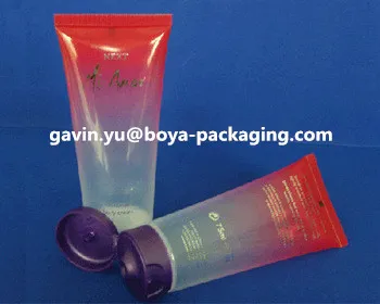Gradient special plastic tube with the plastic screw cap