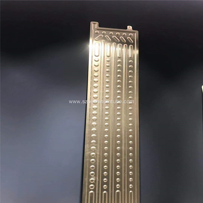 Aluminum vacuum brazing plate dimensions for vehicle cooling