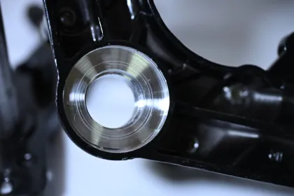 Motorcycle steering rod suitable for scooter steering system