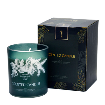 Luxury Scented Forest Glass Jar Candle Gift Set