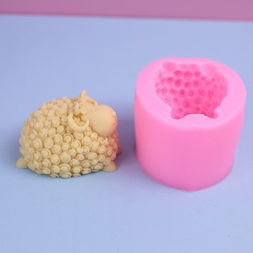 Sheep Silicone Mold - Handmade Soap and Candle Craft Accessory