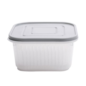 Fresh Preservation Vegetable and Fruit Storage Box with Draining Function