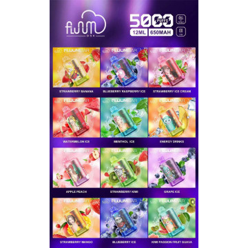 Fluum bar asli TE5000 puff vape vape borong