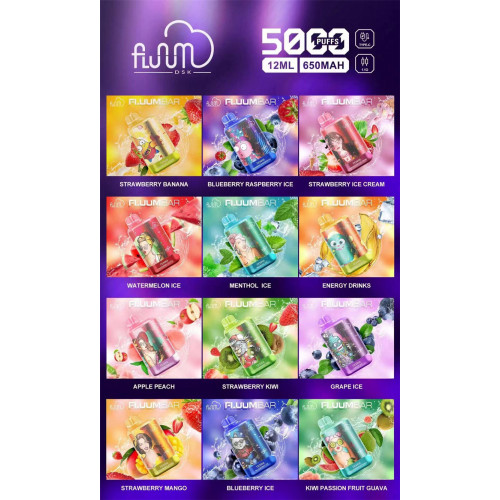 Fluum Bar TE5000 Puffs Vape Vape Low Pirce