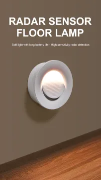 Round-shape Radar Sensor Floor Lights