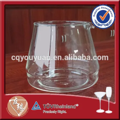 wholesale 700ml customized pyrex glass cooking pot