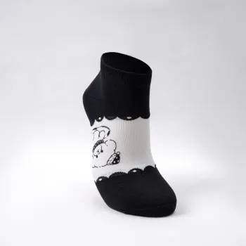 Classic Black And White Lady's Socks Everyday Use